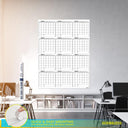 Large Whiteboard Dry Erase Quarterly 36"x48"