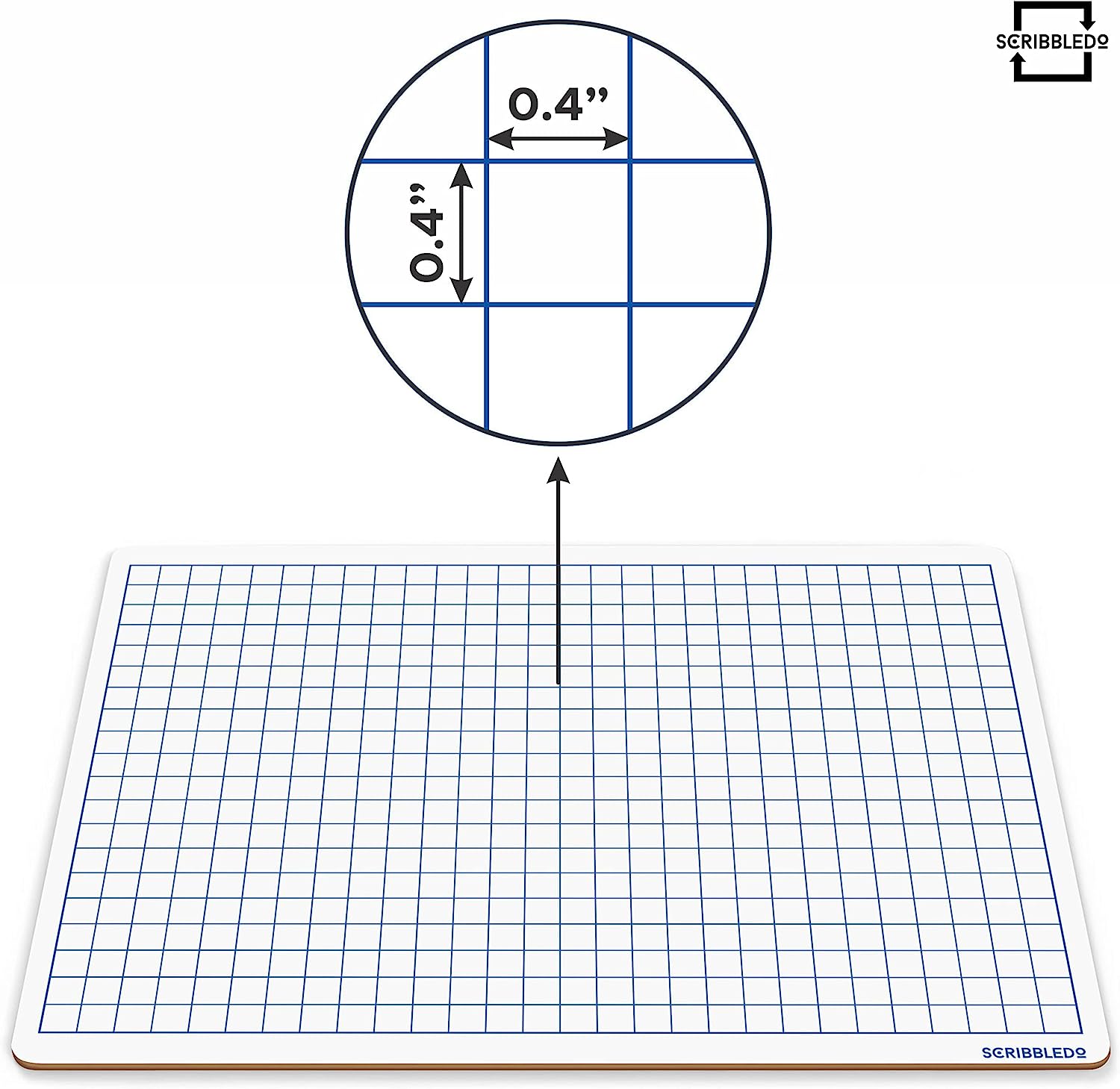 grid whiteboard for math
