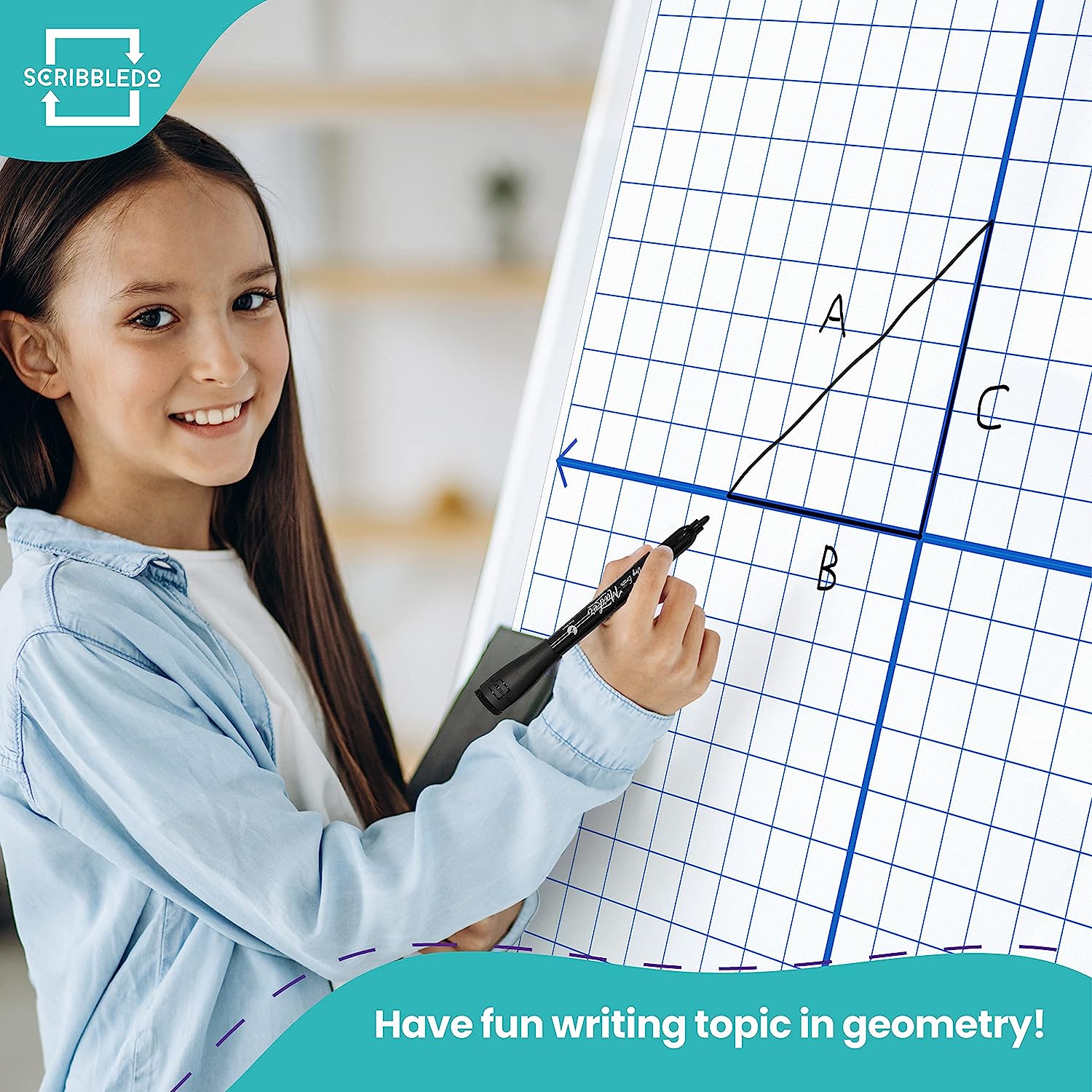 X Y Grid Math Jumbo Math Manipulatives EAI Education Jumbo Magnetic X-Y Coordinate ...