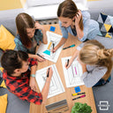perspective grid paper for kids
