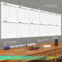 dry erase board for wall 100x36