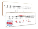 4x12 negative number line