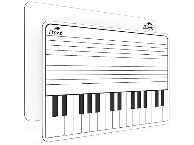 keyboard practice double sided whiteboard 11x14