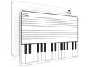 keyboard practice double sided whiteboard 11x14