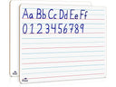 double sided ruled whiteboard 9x12
